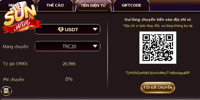 Nạp tiền qua kênh hệ thống ví điện tử được nhiều anh em lựa chọn