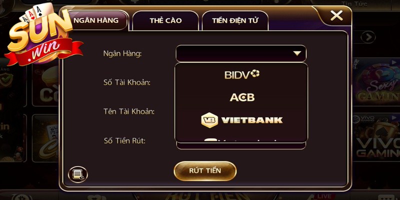 Hệ thống hỗ trợ 100% chi phí chuyển khoản để quy đổi tiền cược